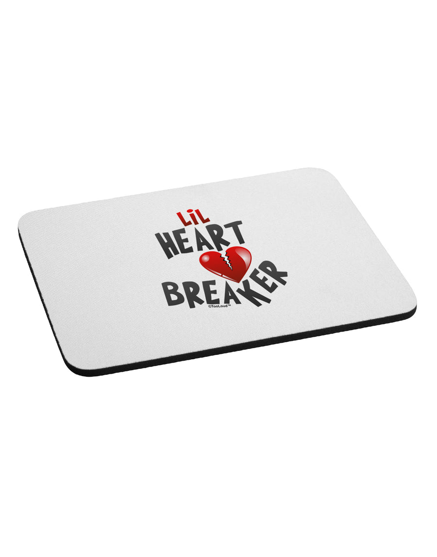 Lil Heart Breaker Mousepad-TooLoud-White-Davson Sales