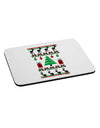 Tree with Gifts Ugly Christmas Sweater Mousepad-TooLoud-White-Davson Sales