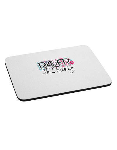 Matching Raver - In Training Mousepad-TooLoud-White-Davson Sales