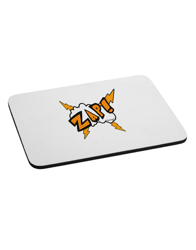 Onomatopoeia ZAP Mousepad-TooLoud-White-Davson Sales