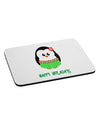 Happy Huladays Christmas Penguin - Red and Green Mousepad-TooLoud-White-Davson Sales