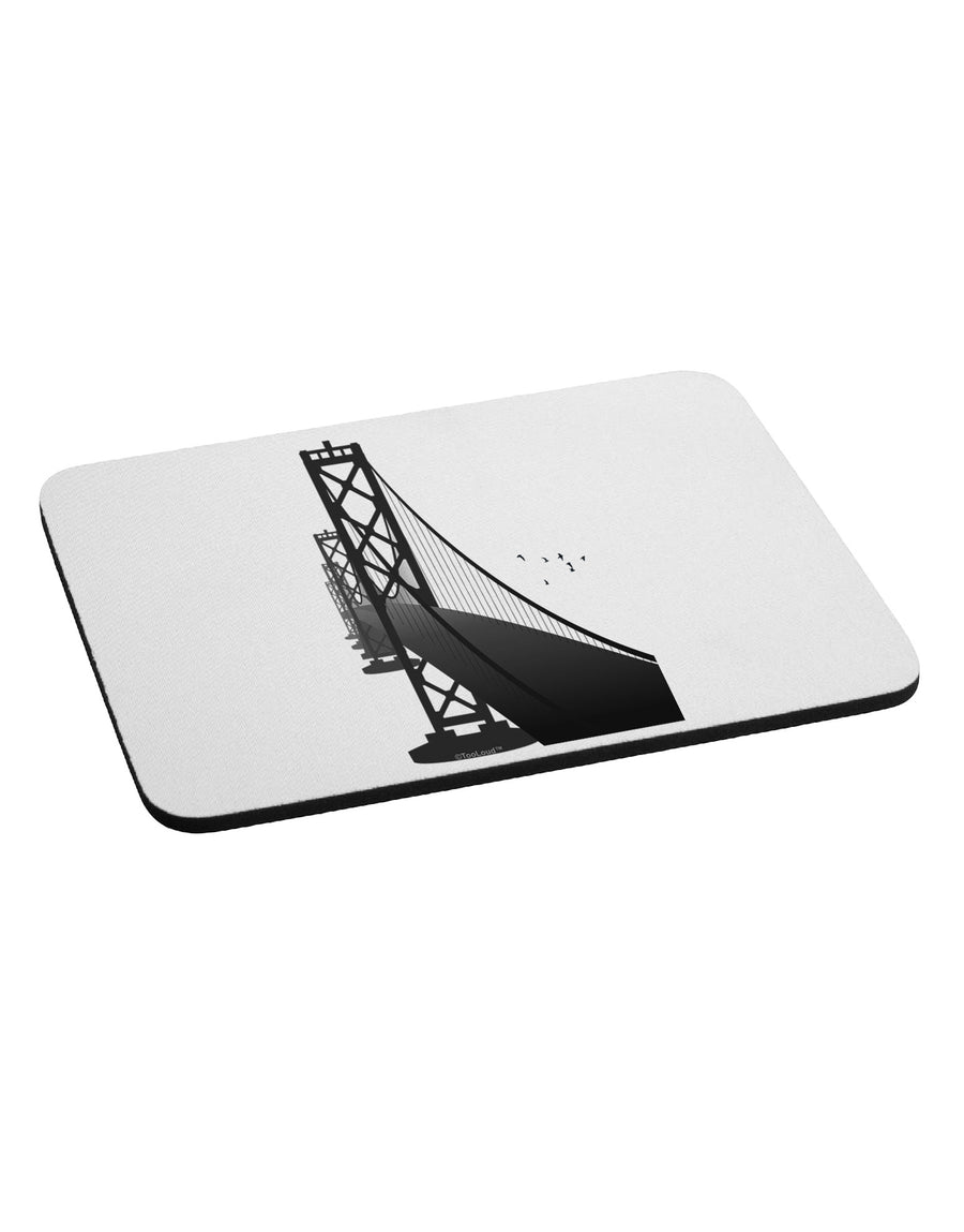 San Francisco Bay Bridge Mousepad-TooLoud-White-Davson Sales