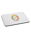 Naughty or Nice Meter Nice Mousepad-TooLoud-White-Davson Sales