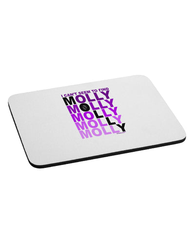 Find Molly Purple Mousepad-TooLoud-White-Davson Sales