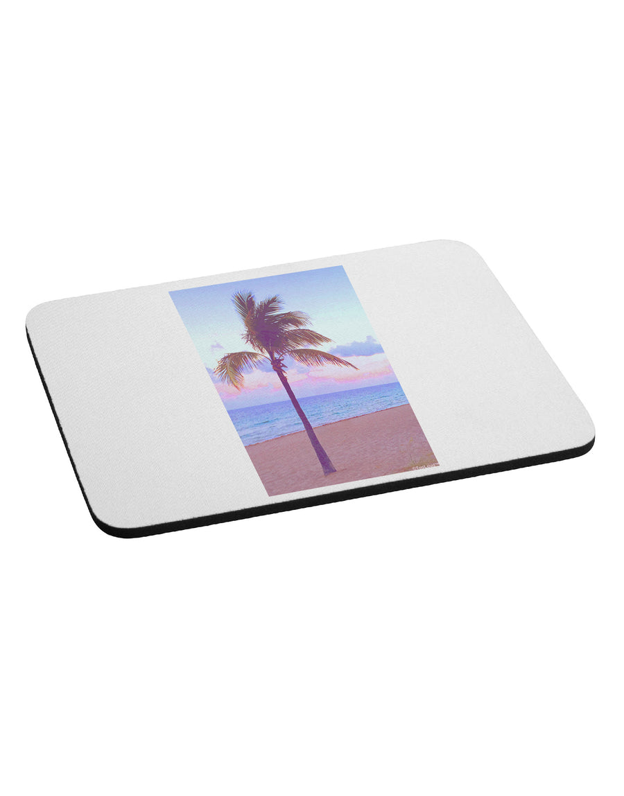 Palm Tree Beach Filter Mousepad-TooLoud-White-Davson Sales