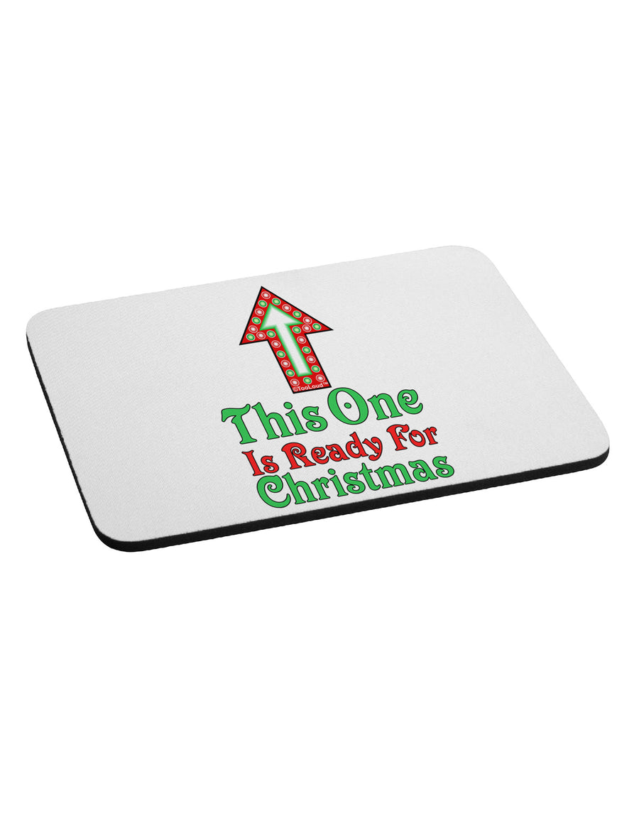 This Guy Is Ready For Christmas Mousepad-TooLoud-White-Davson Sales