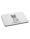 Dr Whiskerson MD - Cute Cat Design Mousepad by TooLoud-TooLoud-White-Davson Sales