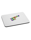 Legalize Gay - Rainbow Mousepad-TooLoud-White-Davson Sales