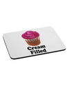 Cream Filled Pink Cupcake Design Mousepad by TooLoud-TooLoud-White-Davson Sales