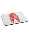 Human Red Skeleton Bones Ribcage Mousepad-TooLoud-White-Davson Sales