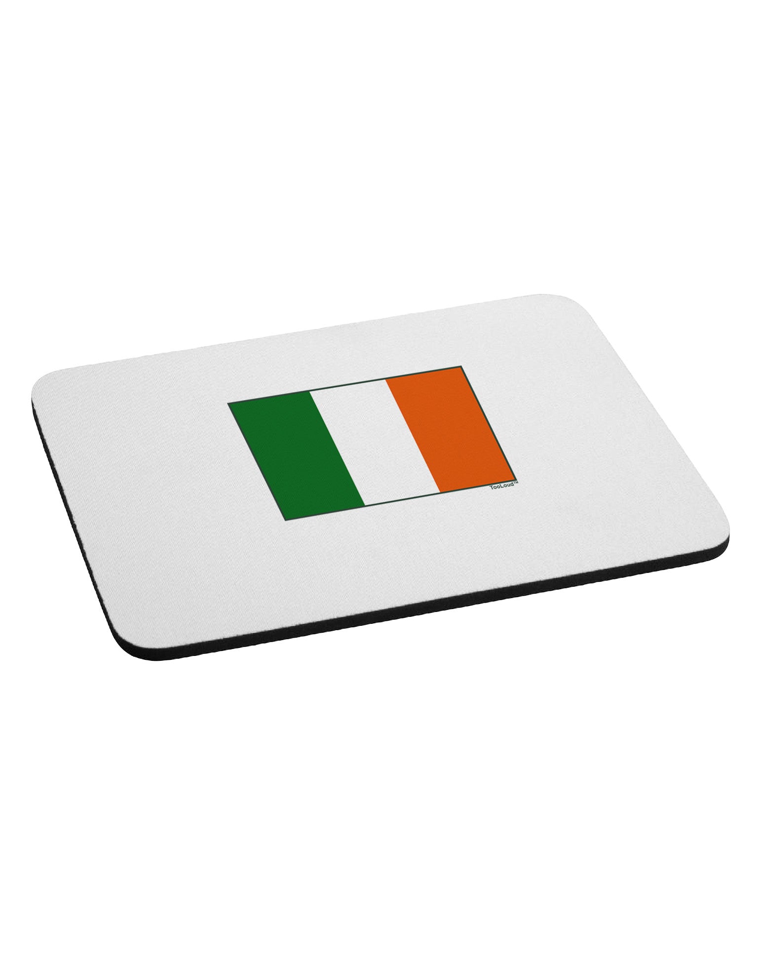 Irish Flag - Flag of Ireland Mousepad-TooLoud-White-Davson Sales