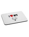 I Heart My - Cute Dalmatian Dog Mousepad by TooLoud-TooLoud-White-Davson Sales