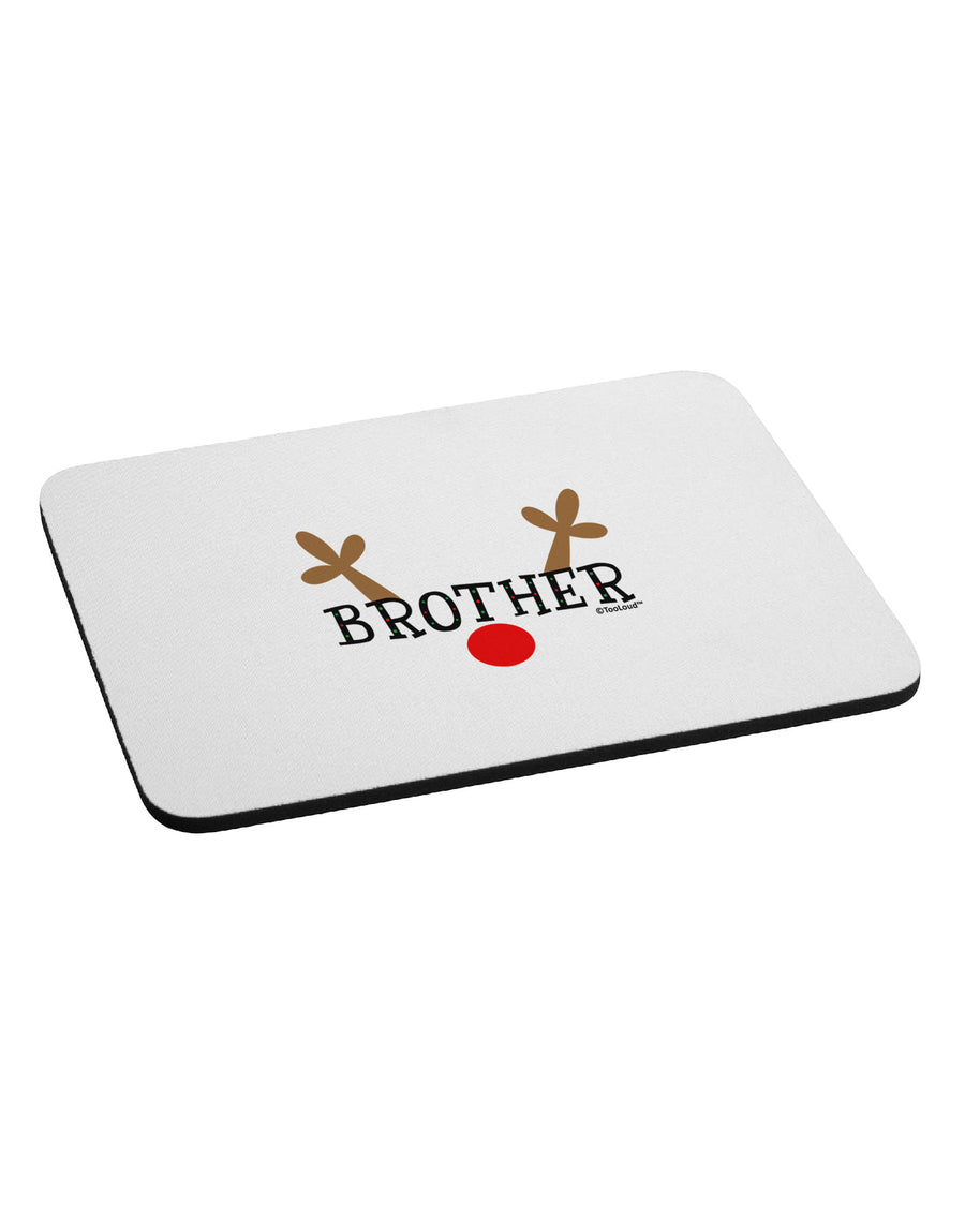 Matching Family Christmas Design - Reindeer - Brother Mousepad by TooLoud-TooLoud-White-Davson Sales