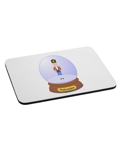 Nutcracker Snow Globe - Red Gold Black Mousepad by TooLoud-TooLoud-White-Davson Sales