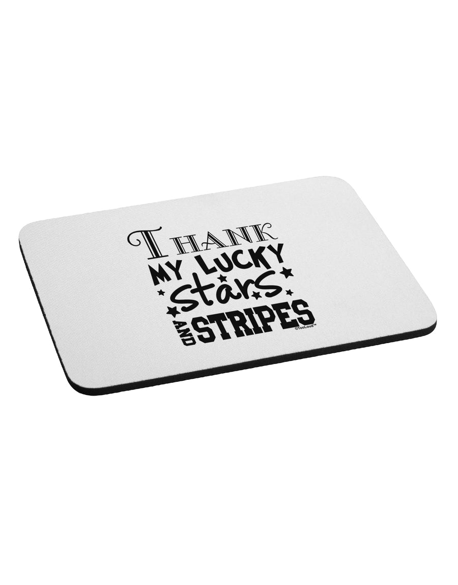 Thank My Lucky Stars and Stripes Mousepad by TooLoud-TooLoud-White-Davson Sales