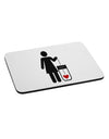 Single and Happy - Single Woman Mousepad by TooLoud-TooLoud-White-Davson Sales