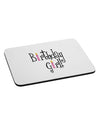 Birthday Girl - Birthday Candles Mousepad by TooLoud-TooLoud-White-Davson Sales