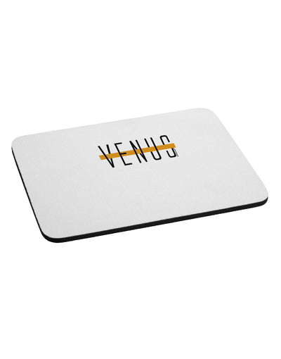 Planet Venus Text Only Mousepad by TooLoud-TooLoud-White-Davson Sales