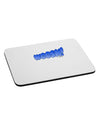 Onomatopoeia WOOSH Mousepad-TooLoud-White-Davson Sales