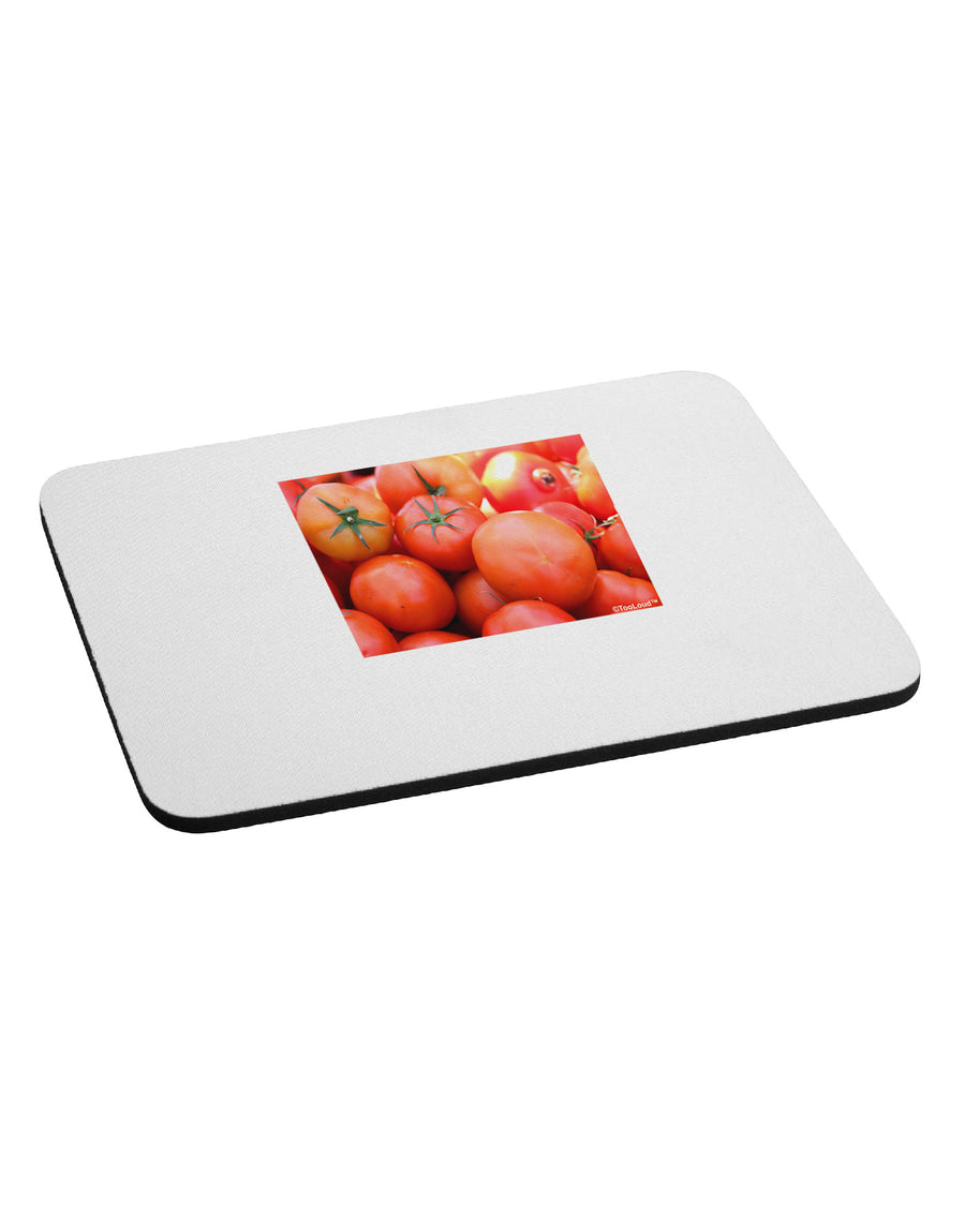 Buy Local Produce Tomatoes Mousepad-TooLoud-White-Davson Sales