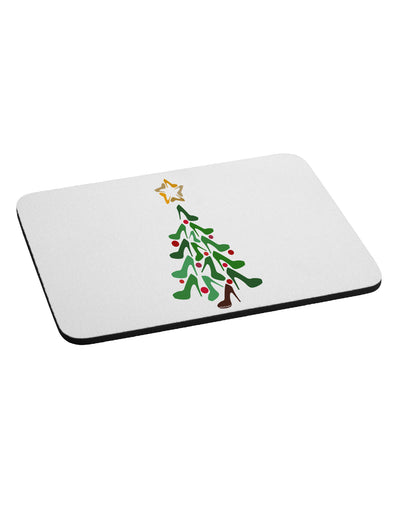 High Heels Shoes Christmas Tree Mousepad-TooLoud-White-Davson Sales