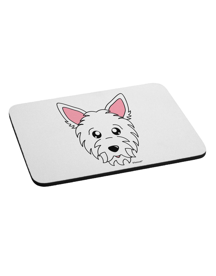 Cute West Highland White Terrier Westie Dog Mousepad by TooLoud-TooLoud-White-Davson Sales