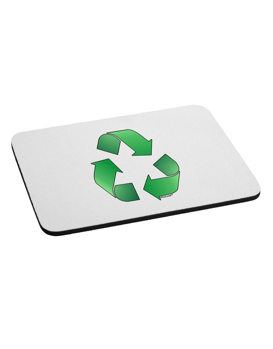 Recycle Green Mousepad by TooLoud-TooLoud-White-Davson Sales