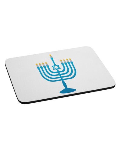 Hanukkah Menorah Mousepad-TooLoud-White-Davson Sales