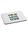 Stand For Love Rainbow Mousepad-TooLoud-White-Davson Sales