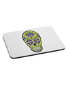 Version 7 Poison Day of the Dead Calavera Mousepad-TooLoud-White-Davson Sales