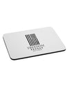 Freedom Flag BnW Mousepad-TooLoud-White-Davson Sales