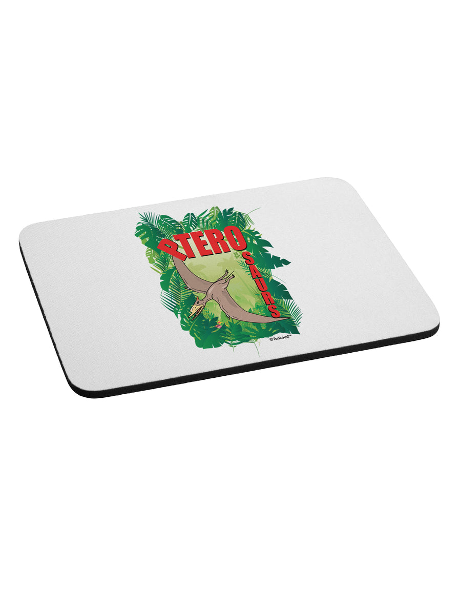 Pterosaurs - With Name Mousepad by TooLoud-TooLoud-White-Davson Sales