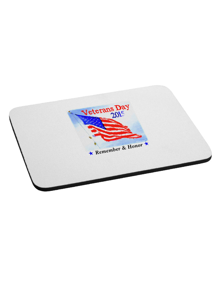 Veterans Day 2015 WaterColor Mousepad-TooLoud-White-Davson Sales