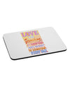 Love is like Sunshine - Sunburst Mousepad-TooLoud-White-Davson Sales