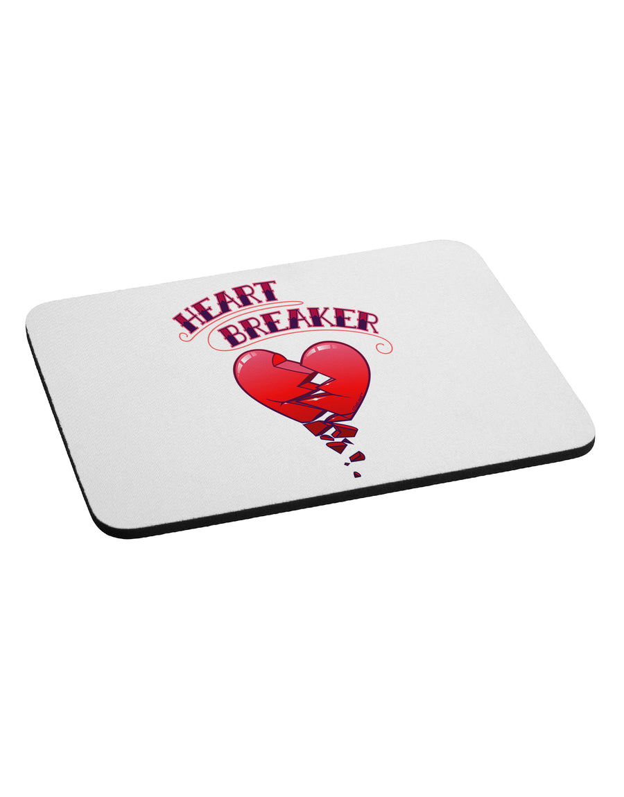 Heart Breaker Cute Mousepad by TooLoud
