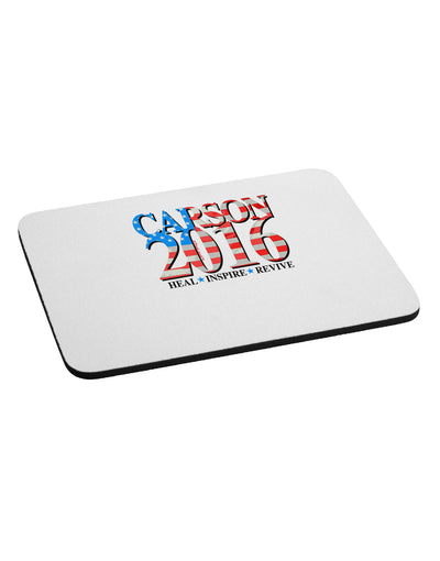 Carson Flag Slogan Mousepad-TooLoud-White-Davson Sales