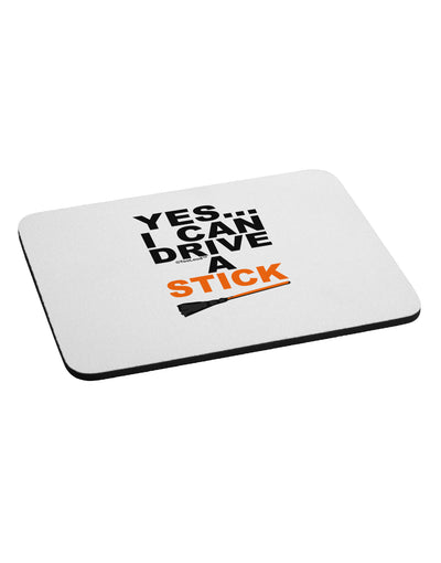 Drive Stick Orange Mousepad-TooLoud-White-Davson Sales