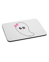 Cute Girl Ghost Halloween Mousepad-TooLoud-White-Davson Sales