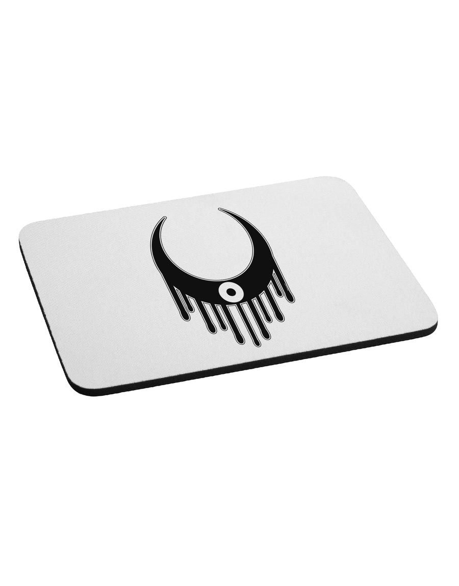 Weeping Crescent Eye - Halloween Mousepad-TooLoud-White-Davson Sales