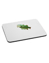 Big Bass Fish Mousepad-TooLoud-White-Davson Sales