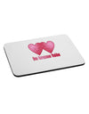 Dos Corazones Unidos Design Mousepad by TooLoud-TooLoud-White-Davson Sales