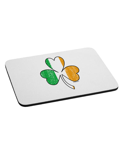 Irish Flag - Shamrock Distressed Mousepad by TooLoud-TooLoud-White-Davson Sales