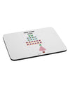 Retro Heart Fighter Mousepad-TooLoud-White-Davson Sales