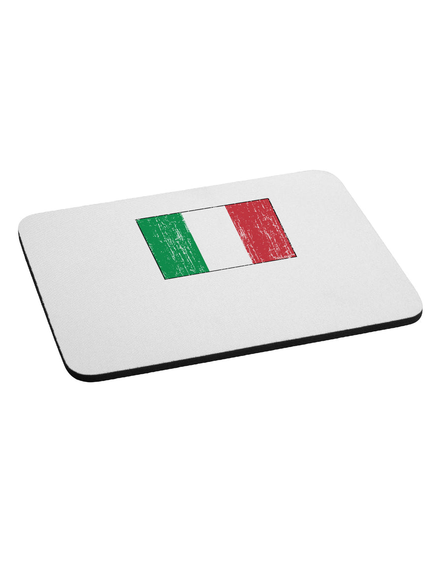 Italian Flag - Distressed Mousepad by TooLoud-TooLoud-White-Davson Sales