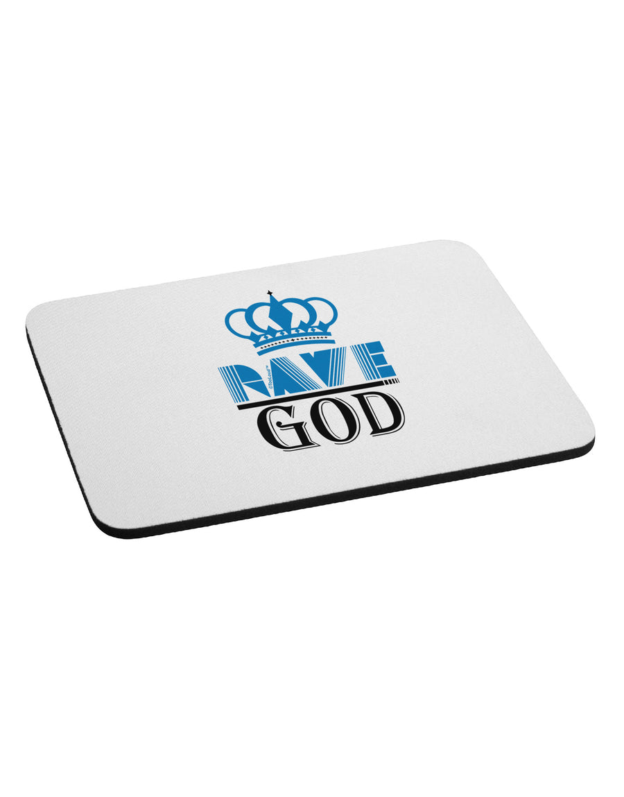 Rave God Mousepad-TooLoud-White-Davson Sales