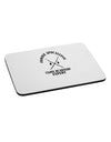 Zombie Apocalypse Close Quarters Expert Mousepad-TooLoud-White-Davson Sales