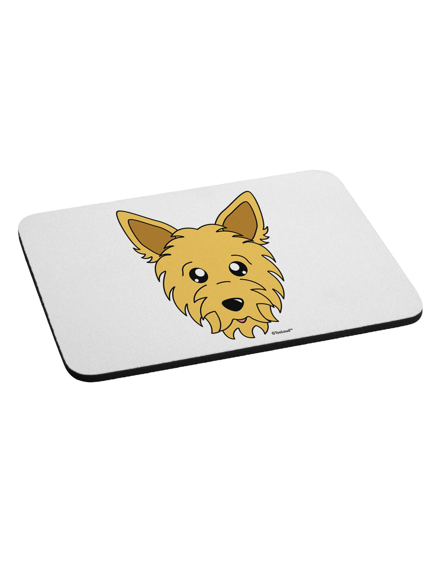 Cute Yorkshire Terrier Yorkie Dog Mousepad by TooLoud-TooLoud-White-Davson Sales