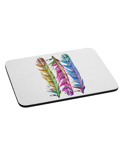 Magic Feathers Mousepad-TooLoud-White-Davson Sales