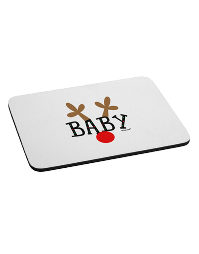 Matching Family Christmas Design - Reindeer - Baby Mousepad by TooLoud-TooLoud-White-Davson Sales