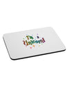 I'm a Unicorn Text Mousepad-TooLoud-White-Davson Sales